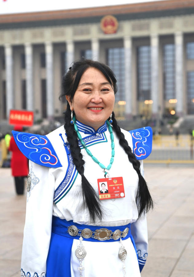 金花委员。受访者供图
